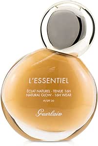 Guerlain L??ssentiel Natural Glow Foundation 16H Wear SPF 20 - # 045W Amber Warm 42819 30ml/1oz