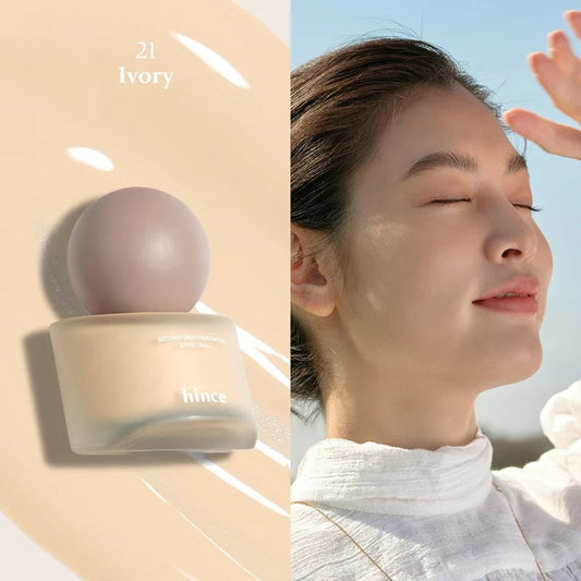hince Second Skin Foundation - 4 Colors #21 Ivory
