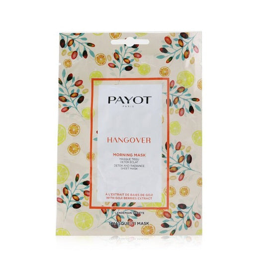 Payot Morning Mask (Hangover) - Detox & Radiance Sheet Mask  15pcs
