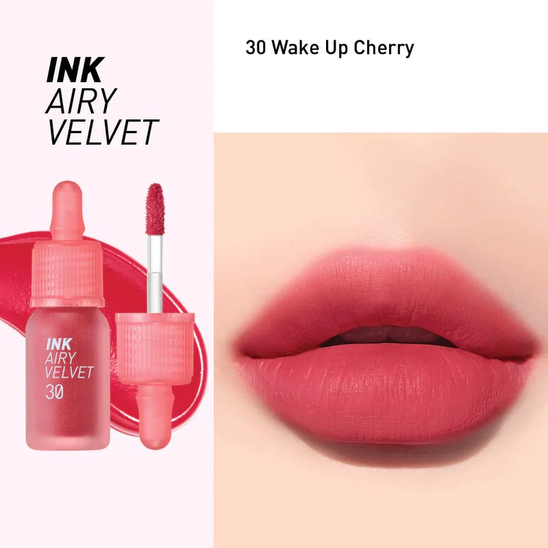 peripera Ink Airy Velvet AD - 35 Colors #30 Wake Up Cherry