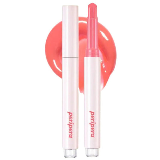 peripera Heart Jam Glow Lip Lucky Lottery Edition - 3 Colors #07 Apricot Jelly