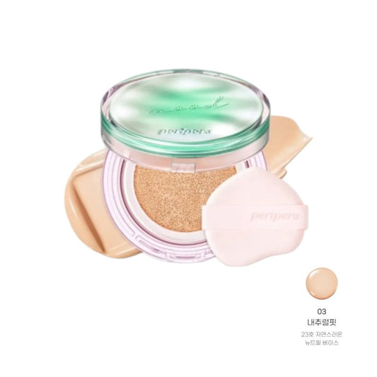 peripera Mood Fit Cover Cushion Soda Café Collection - 3 Colors #03 Natural Fit