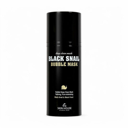 the SKIN HOUSE Black Snail Bubble Mask 100ml