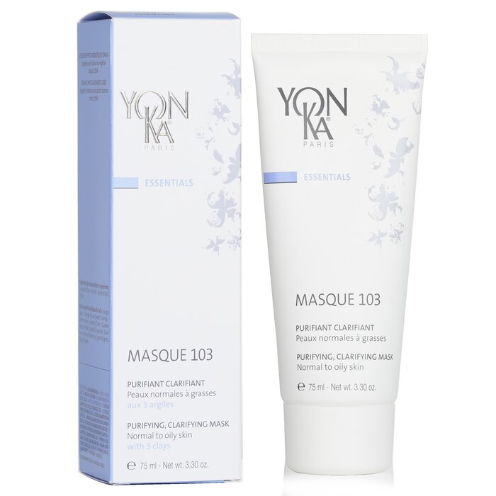 Yonka Essentials Masque 103 - Purifying & Clarifying Mask  (Normal To Oily Skin) 31300/003478 75ml/3.3oz