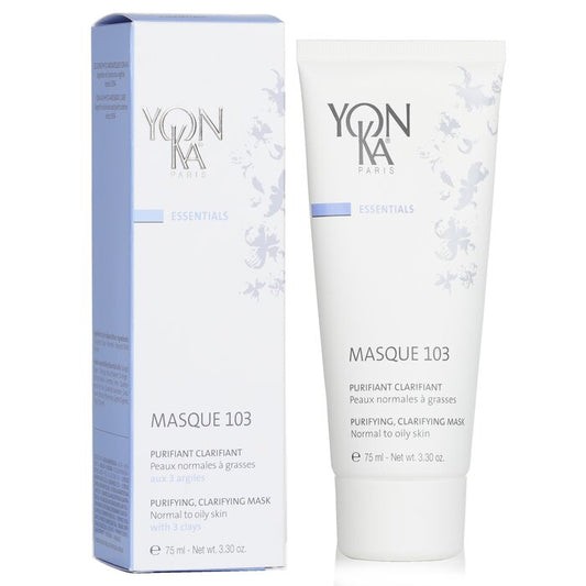 Yonka Essentials Masque 103 - Purifying & Clarifying Mask  (Normal To Oily Skin) 31300/003478 75ml/3.3oz